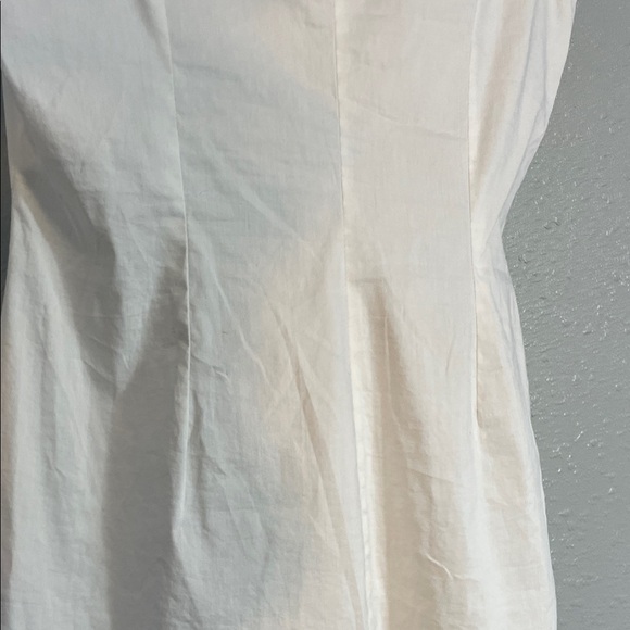 Bailey 44 White Puff Sleeve Button Down Blouse – Collared Fitted Top Size S - Picture 12 of 13